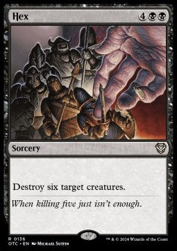 Hex OTC-136 Rare Excellent Englisch