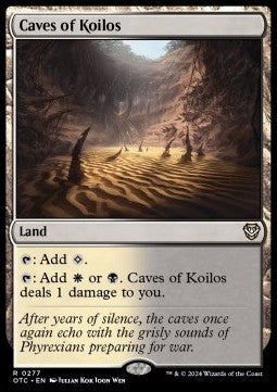 Caves of Koilos OTC-277 Rare Near Mint Englisch