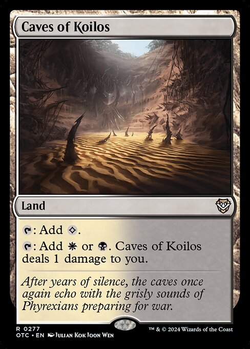 Caves of Koilos OTC-277 Rare Near Mint Englisch