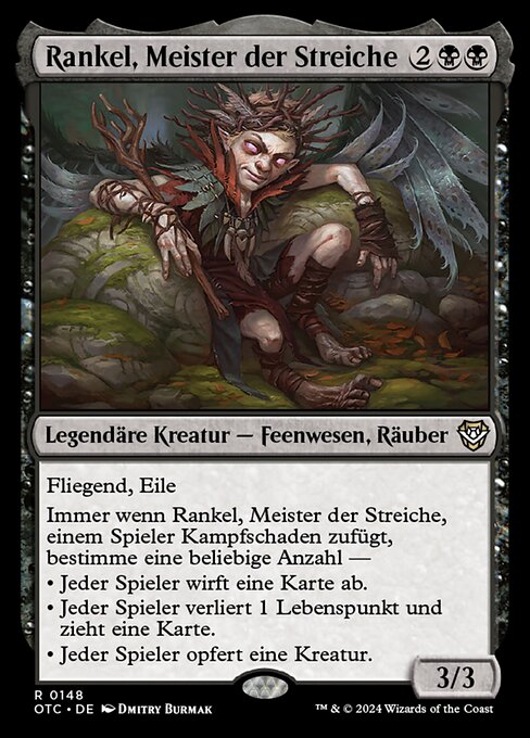 Rankel, Meister der Streiche OTC-148 Rare Near Mint Deutsch