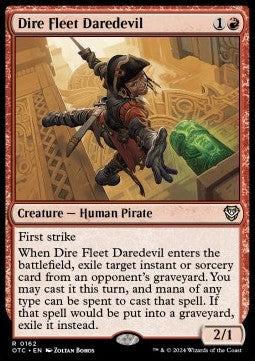 Dire Fleet Daredevil OTC-162 Rare Near Mint Englisch