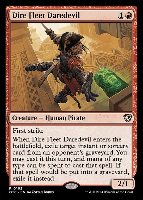 Dire Fleet Daredevil OTC-162 Rare Near Mint Englisch