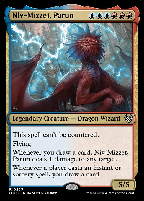 Niv-Mizzet, Parun OTC-235 Rare Near Mint Englisch