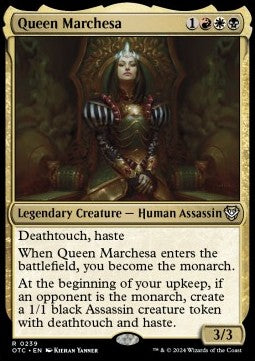 Queen Marchesa OTC-239 Rare Near Mint Englisch