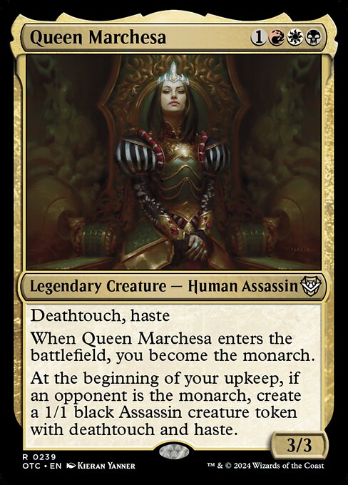 Queen Marchesa OTC-239 Rare Near Mint Englisch