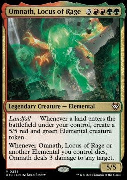 Omnath, Locus of Rage OTC-236 Mythic Near Mint Englisch