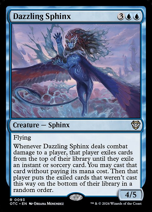 Dazzling Sphinx OTC-93 Rare Near Mint Englisch