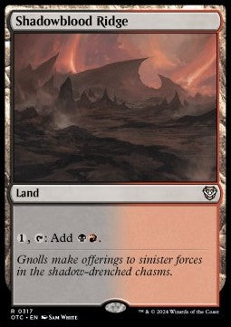 Shadowblood Ridge OTC-317 Rare Near Mint Englisch