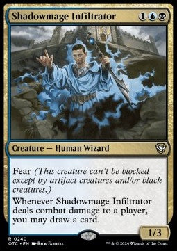 Shadowmage Infiltrator OTC-240 Rare Near Mint Englisch