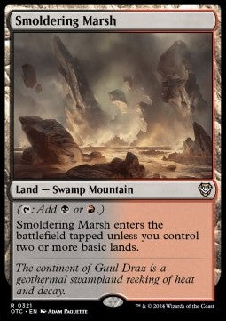 Smoldering Marsh OTC-321 Rare Near Mint Englisch