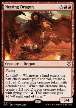 Nesting Dragon OTC-176 Rare Near Mint Englisch