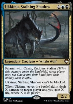 Ukkima, Stalking Shadow OTC-247 Mythic Near Mint Englisch