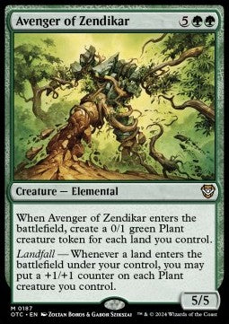 Zendikars Rächer OTC-187 Mythic Near Mint Englisch