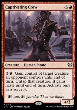 Captivating Crew OTC-159 Rare Near Mint Englisch
