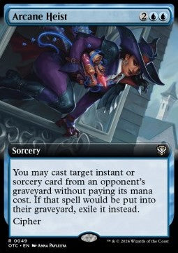 Arcane Heist XOTC-49 Rare Light Played Englisch