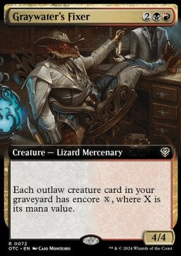 Graywater's Fixer XOTC-72 Rare Near Mint Englisch