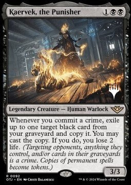 Kaervek der Vollstrecker (V.2) POTJ-92 Rare Excellent Deutsch Foil