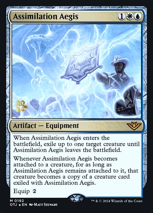 Assimilation Aegis POTJ-192 Mythic Near Mint Englisch Foil