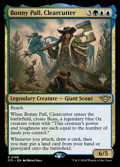 Bonny Pall, die Abholzerin (V.2) POTJ-196 Rare Excellent Deutsch Foil