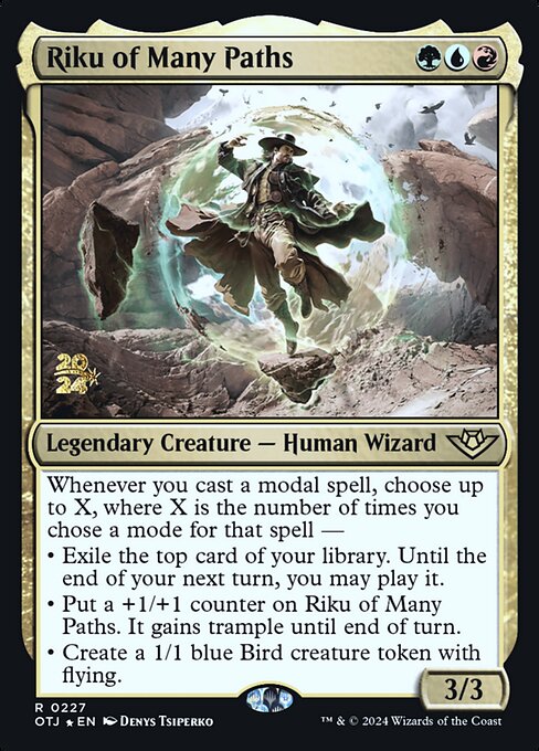 Riku of Many Paths (V.1) POTJ-227 Rare Near Mint Englisch Foil