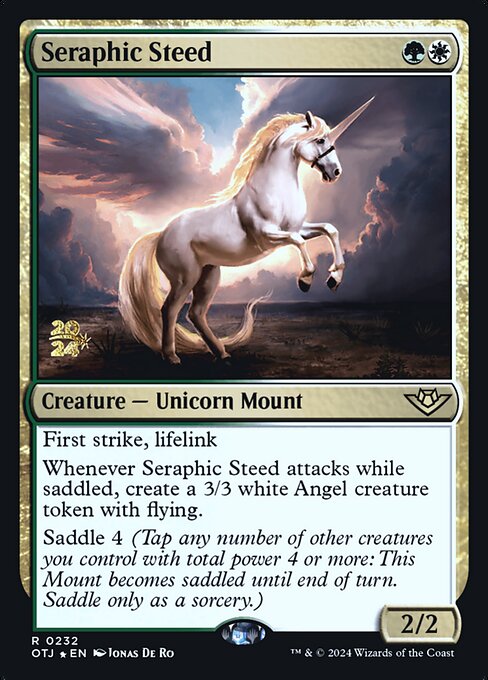 Seraphic Steed POTJ-232 Rare Near Mint Englisch Foil
