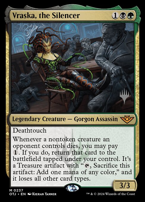 Vraska die Meuchlerin (V.2) POTJ-237 Mythic Excellent Deutsch