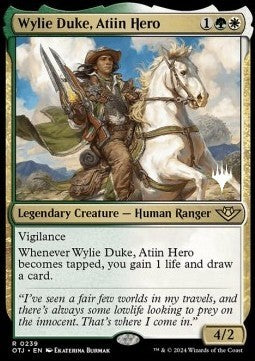 Wylie Duke, Held der Atiin (V.2) POTJ-239 Rare Excellent Deutsch