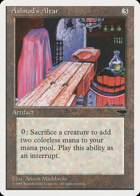 Ashnod's Altar CHR- Common Excellent Englisch
