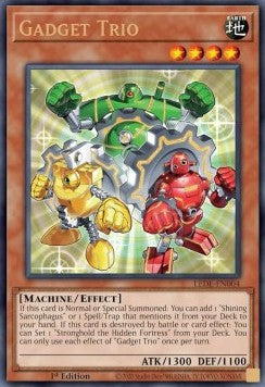 Gadget Trio LEDE-004 Ultra Rare Near Mint Englisch 1. Auflage