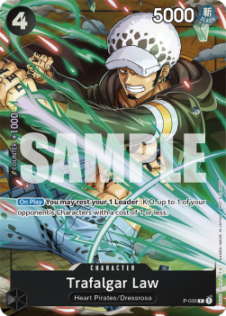 Trafalgar Law (P-038) P Promo Near Mint Englisch