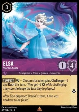 Elsa - Storm Chaser 4URS-42 Rare Near Mint Deutsch Foil
