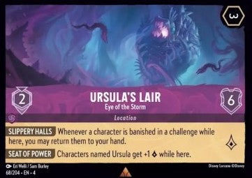 Ursulas Versteck - Auge des Sturms 4URS-68 Rare Near Mint Englisch