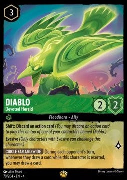Diablo - Ergebener Bote (V.1) 4URS-70 Legendary Excellent Deutsch