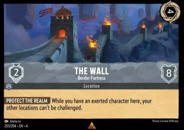 The Wall - Border Fortress (V.1) 4URS-203 Rare Near Mint Deutsch Foil