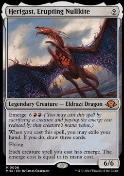 Herigast, auflodernder Fahldrache MH3-8 Mythic Excellent Englisch