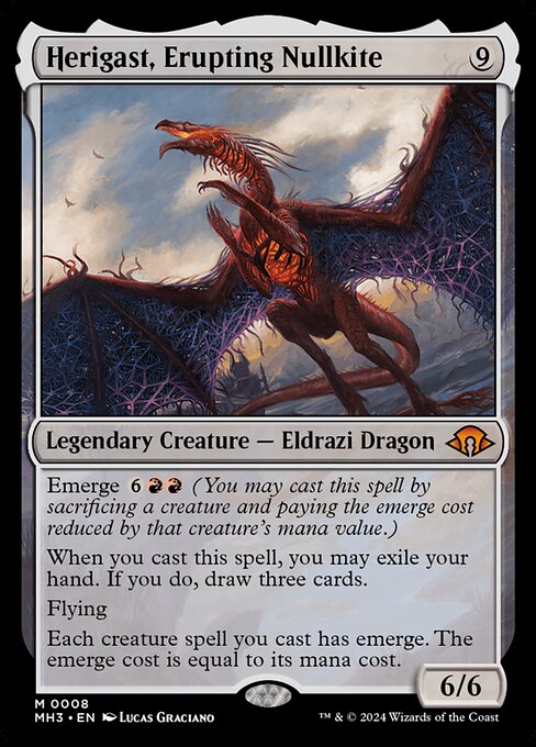 Herigast, auflodernder Fahldrache MH3-8 Mythic Near Mint Englisch