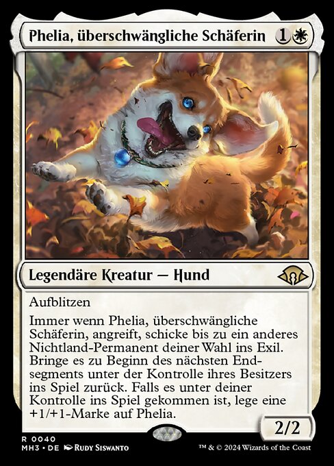 Phelia, überschwängliche Schäferin MH3-40 Rare Near Mint Deutsch