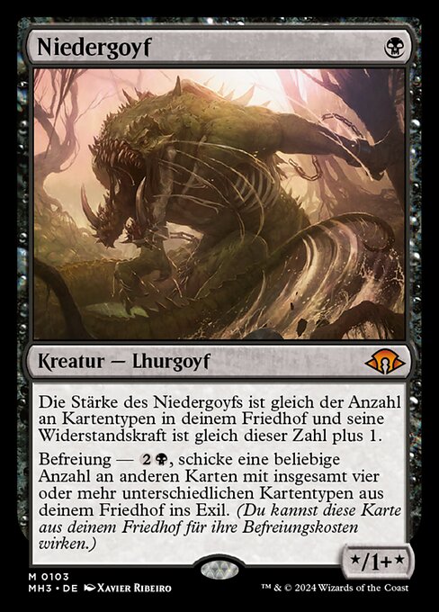 Niedergoyf MH3-103 Mythic Near Mint Deutsch