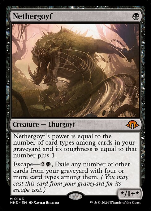 Nethergoyf MH3-103 Mythic Excellent Englisch