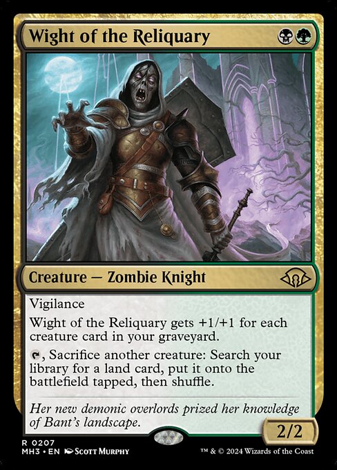 Wight of the Reliquary MH3-207 Rare Boosterfrisch Englisch