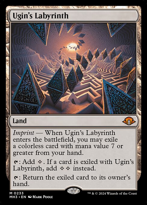 Ugin's Labyrinth MH3-233 Mythic Boosterfrisch Englisch