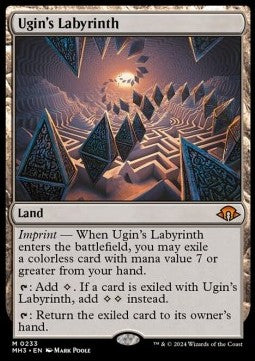 Ugin's Labyrinth MH3-233 Mythic Excellent Englisch