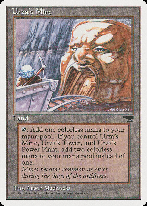 Urza's Mine (V.1) CHR- Common Excellent Englisch