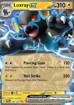 Luxray ex TWM-068 Double Rare Excellent Englisch