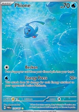 Phione TWM-175 Illustration Rare Light Played Deutsch