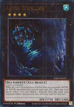 Abyss-Bewohner RA02-DE033 Ultra Rare Near Mint Deutsch 1. Auflage