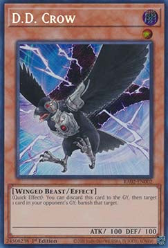 D.D. Krähe (V.3) RA02-002 Secret Rare Excellent Deutsch 1. Auflage
