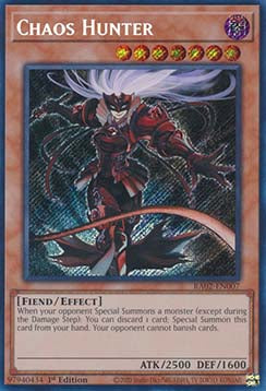 Chaosjägerin RA02-DE007 Secret Rare Near Mint Deutsch 1. Auflage