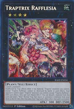 Fallenstellerin Rafflesia (V.3) RA02-034 Secret Rare Good Deutsch 1. Auflage