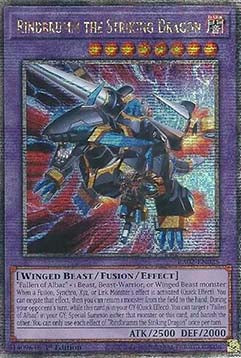 Rindbrumm the Striking Dragon (V.5) RA02-EN025 Quarter Century Secret Rare Near Mint Englisch 1. Auflage